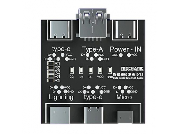 DT3 Data cable Tester Detection Board For Ios Android Type-C 