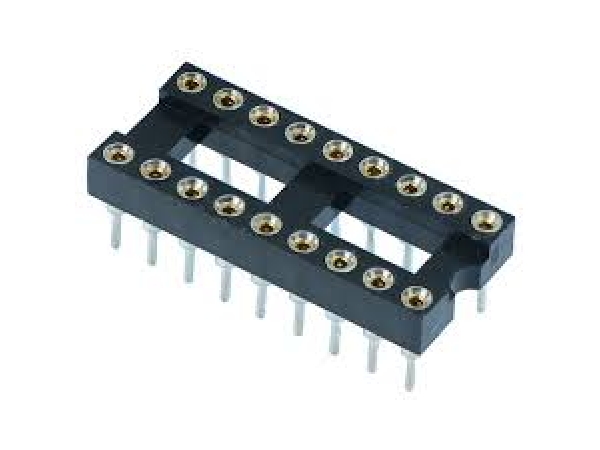 18 PIN – DIP IC SOCKET/BASE Round