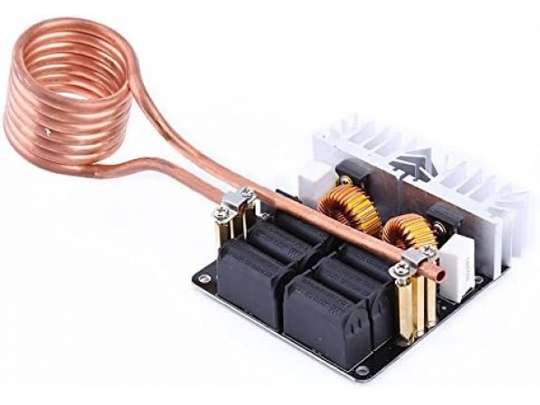 1000W ZVS Induction Heating Board Module Low Voltage Heater DIY Board Module with Tesla Coil