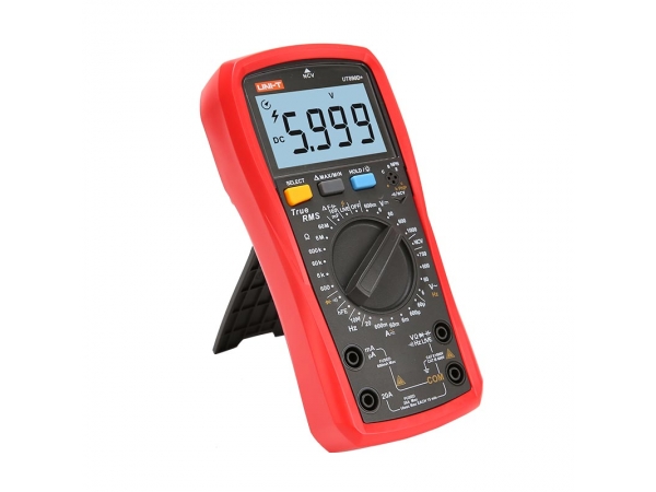 UNI-T UT890C+ DIGITAL AUTO RANGE TRUE RMS MULTIMETER MULTIMETRO TESTER WITH TEST LEAD CABLE