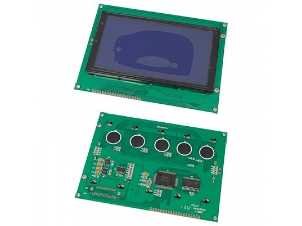 JHD Standard 240 x 128 Dots Graphic LCD Display Module, Display Size: 4 Inch