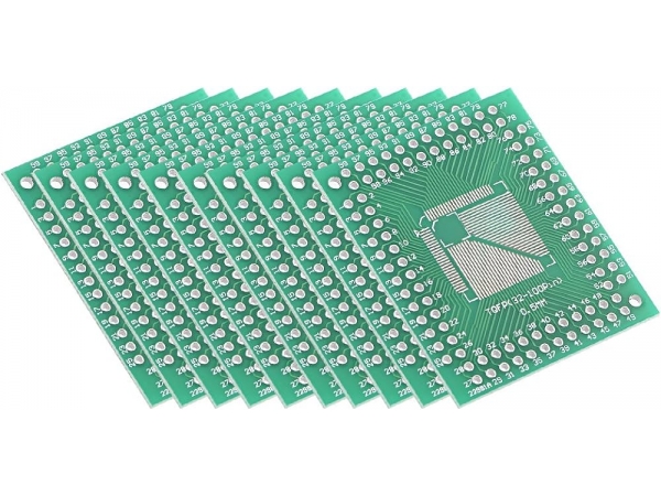 TQFP SMD Adapter Socket Board (32-100pin 0.5mm)/(32-64pin 0.8mm) To 2.54mm Header IN PAKISTAN