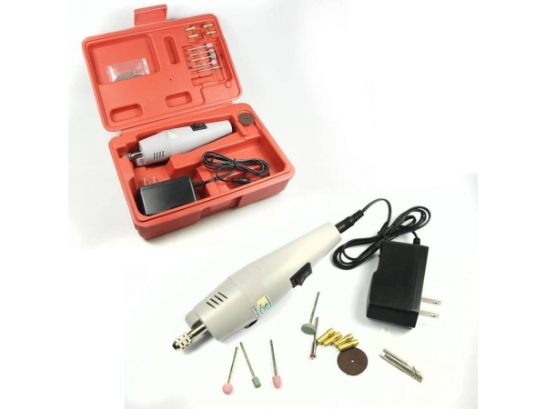 Mini Electric Drill Machine PCB Drill Grinder Set With Adapter
