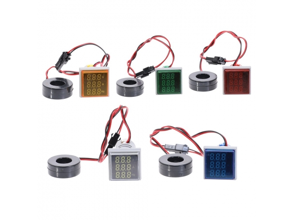 AC VOLTMETER AMPEREMETER AND HARTZMETER 3 IN 1 LED DISPLAY IN PAKISTAN