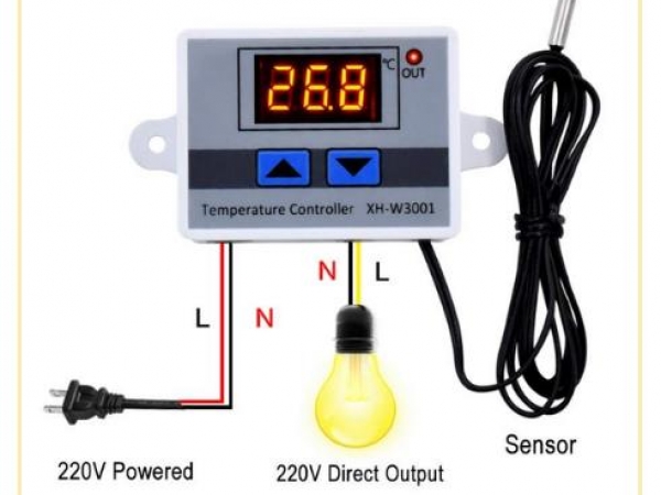XH 3001 TEMPERATURE CONTROLLER AC 220V