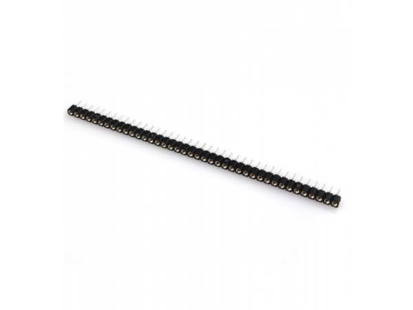 40 Pin Single Row 2.54mm Round Female Header Pin