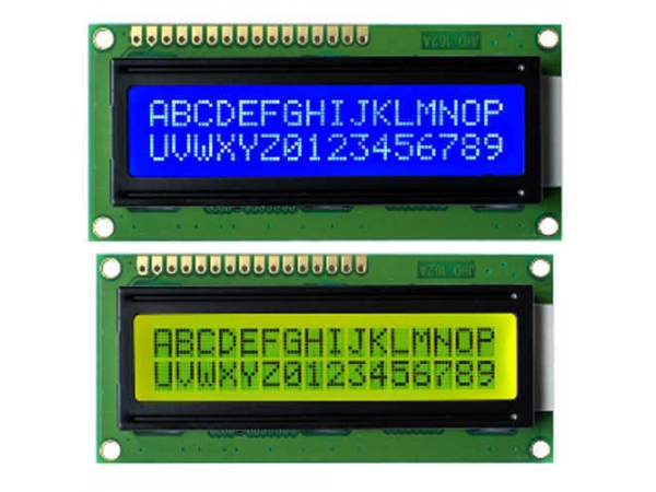 16X2 Character LCD Display (JHD)