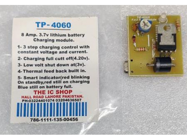 TP 4060 BATTERY CHARGING MODULE  