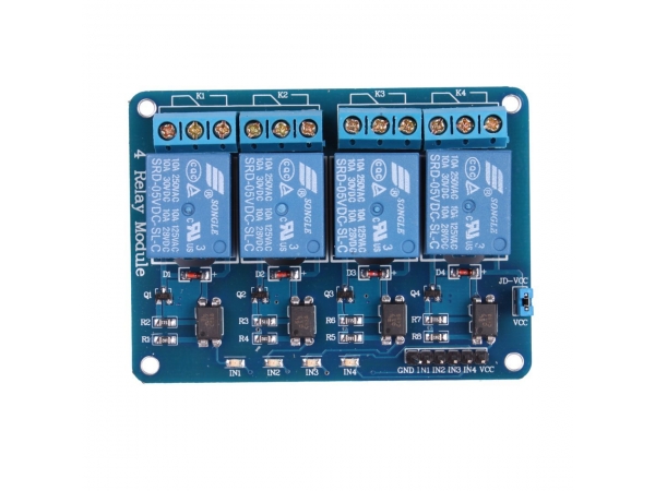 4 Channel Relay Module -5V DC 