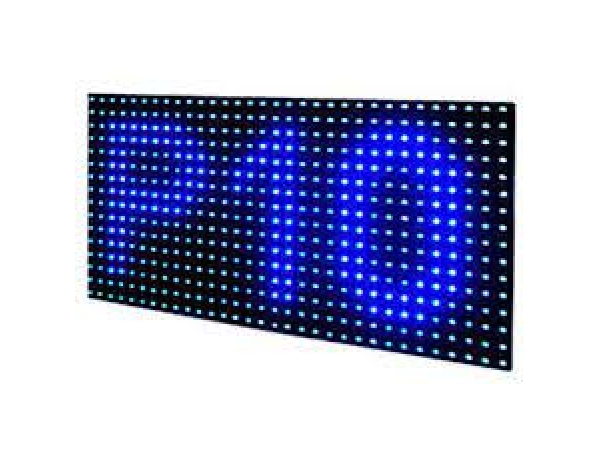 P10 Outdoor SMD Single Blue Color Led Panel Display Module 32x16cm 320x160mm