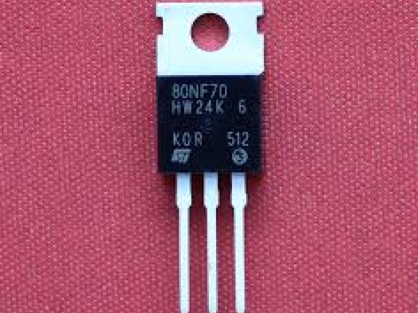 80NF70 N-Channel 68V 98A Power MOSFET