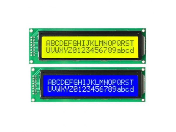 20X2 Character LCD Display (JHD), For Industrial, Dimension: 116.0 X 37.0 X 13.5