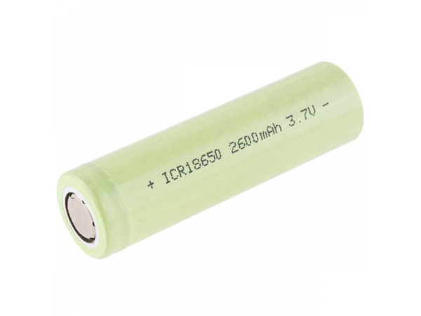 Lithium Ion Battery - 18650 Cell (2600mAh)