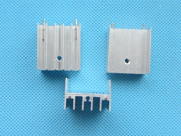 25x24x16mm Heatsink Cooling Fin Aluminum Heat Sink with Pin For D1047 25*24*16mm