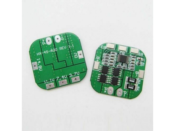 4S 20A 14.8v Bms For 18650 Lithium Ion Cells Battery Protection Board
